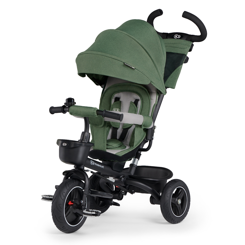 Kinderkraft tricikli Spinstep pastel green - 1.